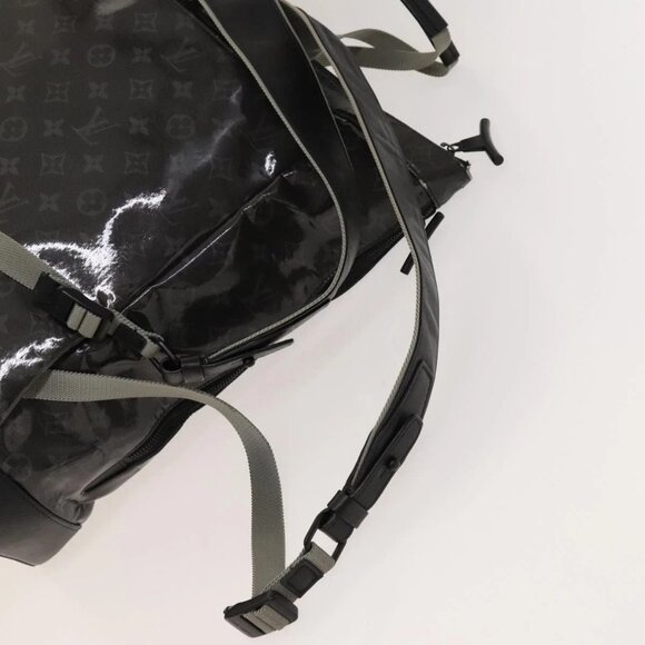 LOUIS VUITTON Monogram Eclipse Glaze Zipped Tote Backpack LV Auth main image 9